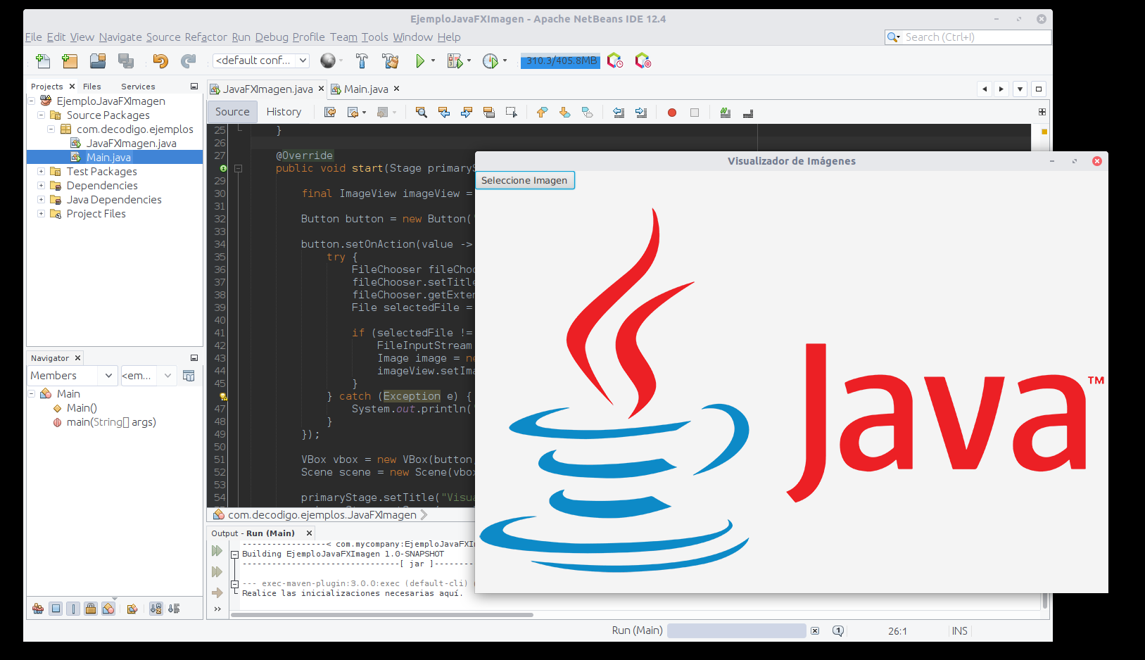 Visualizar Una Imagen En Javafx Decodigo