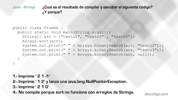 Pregunta Java