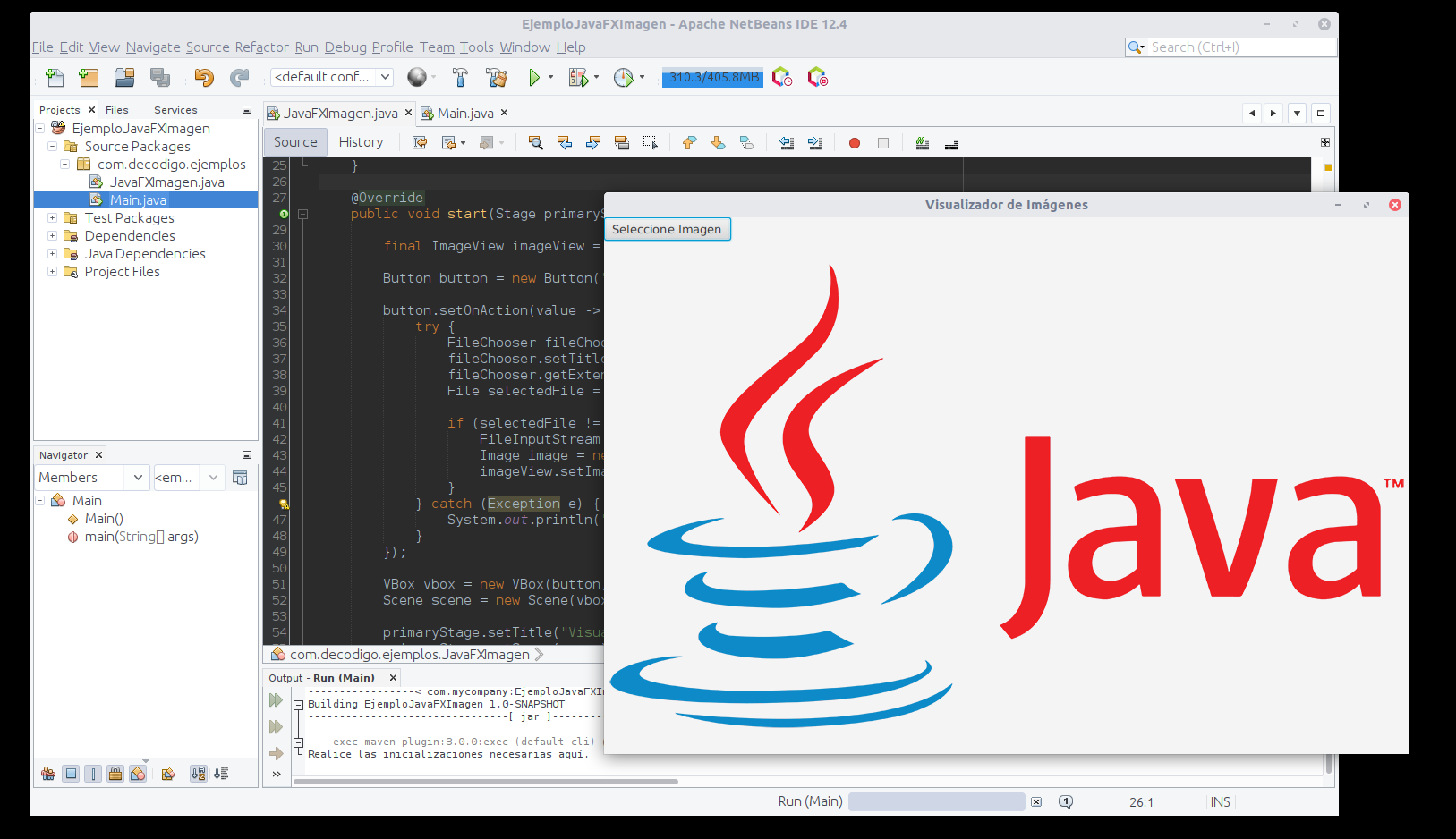 Visualizar Una Imagen En Javafx Decodigo Com
