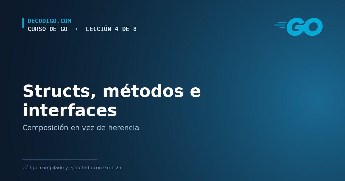 Lección 4 del curso de Go