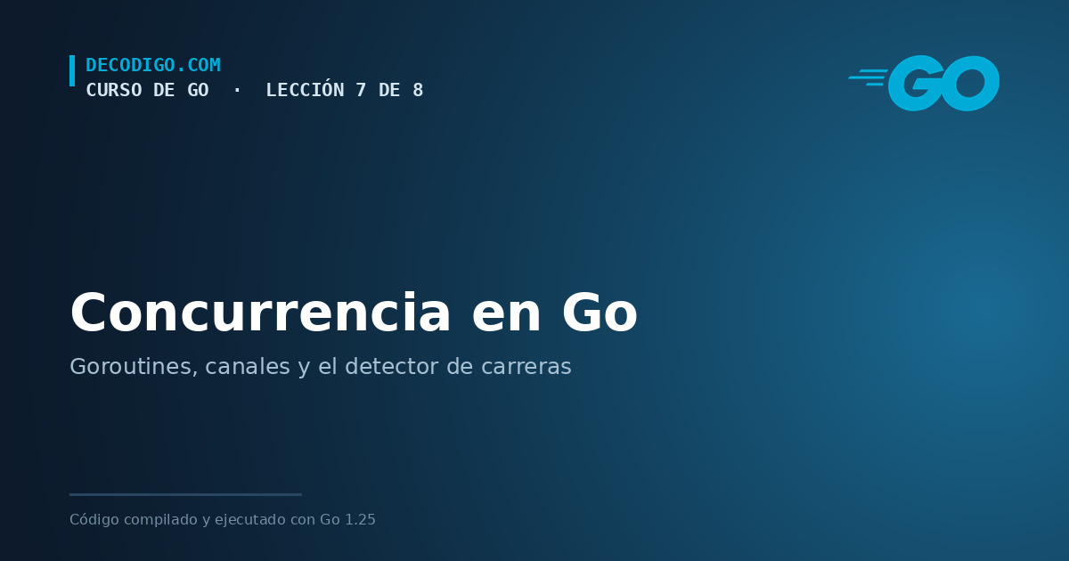 Lección 7 del curso de Go