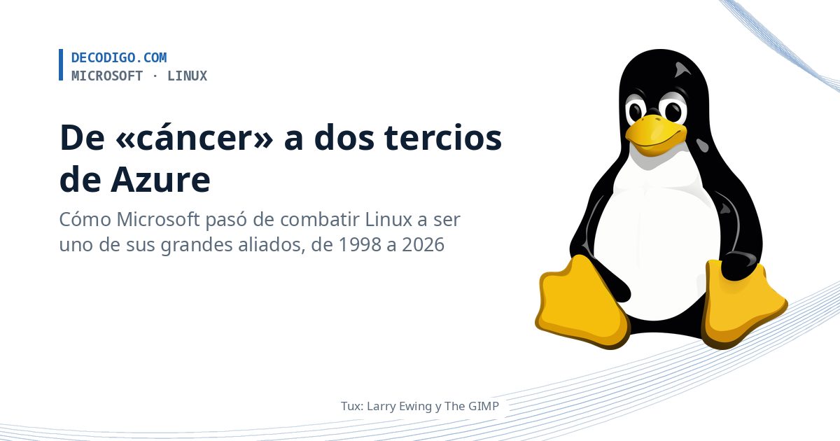 Microsoft y Linux: de llamarlo «cáncer» a construir su propia distribución, la historia de una reconciliación