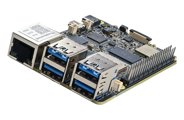 Placa BeagleY-AI, de BeagleBoard.org